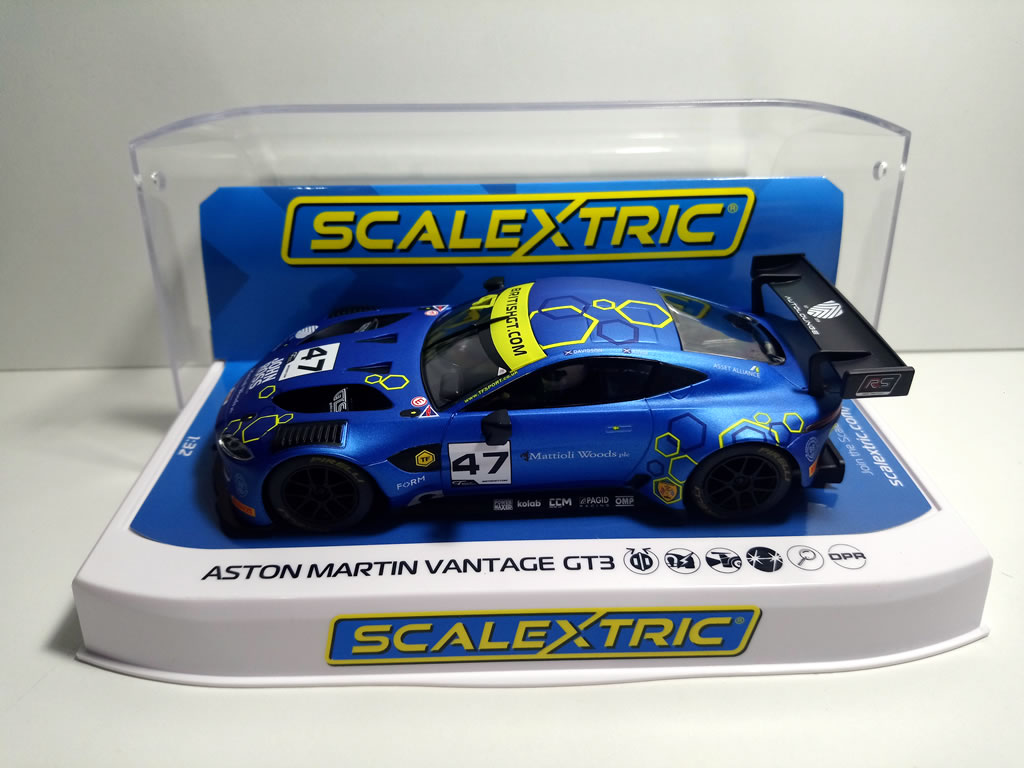 Aston Martin Vantage GT3 2019 British GT TF Sport N°47 - C4076 - Scalextric DPR 132 – Image 2