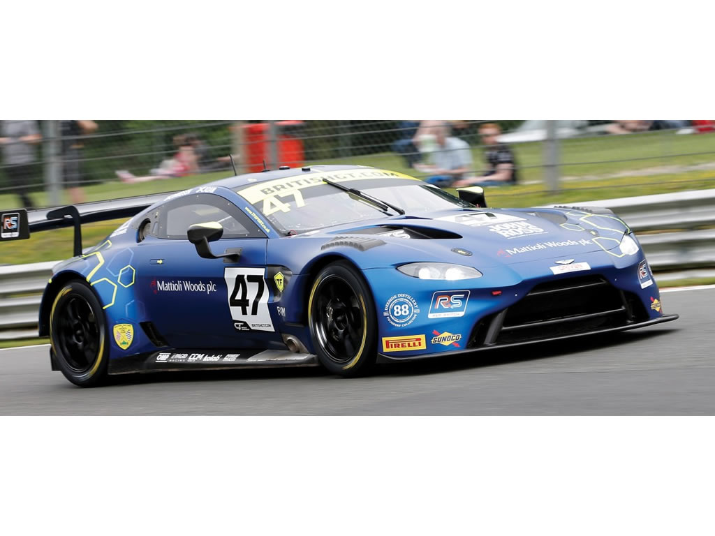 Aston Martin Vantage GT3 2019 British GT TF Sport N°47 - C4076 - Scalextric DPR 132 – Image 8