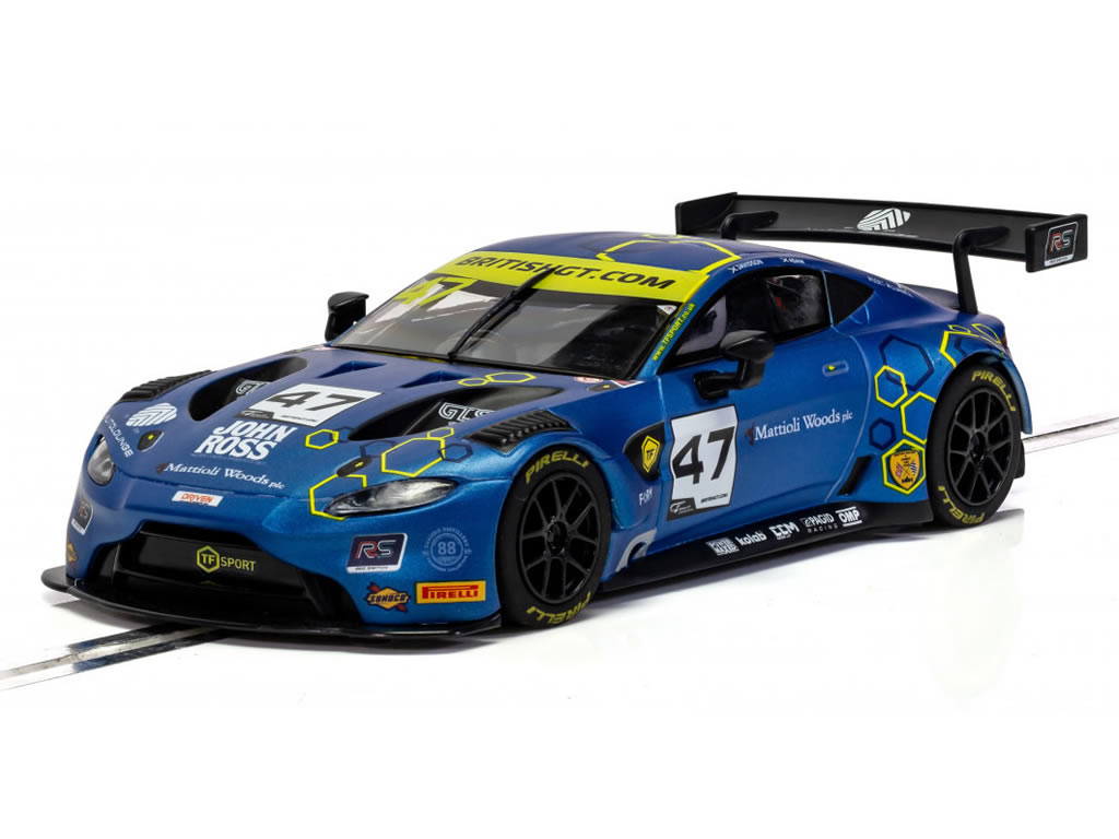 Aston Martin Vantage GT3 2019 British GT TF Sport N°47 - C4076 - Scalextric DPR 132
