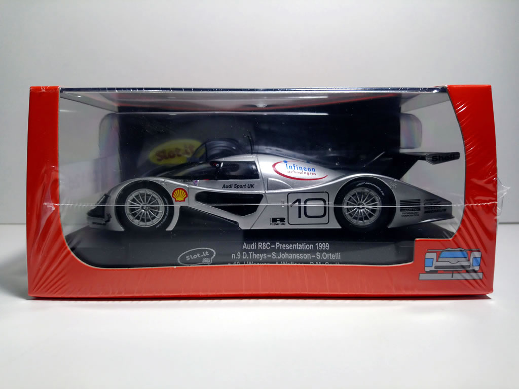 Audi R8C N°9 et N°10 Presentation 1999 - CA12d - Slot.it Convertible – Image 2