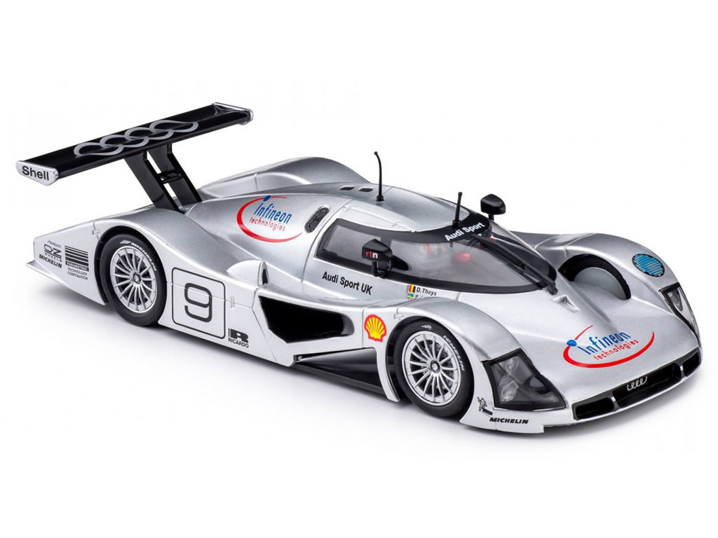 Audi R8C N°9 et N°10 Presentation 1999 - CA12d - Slot.it Convertible – Image 4