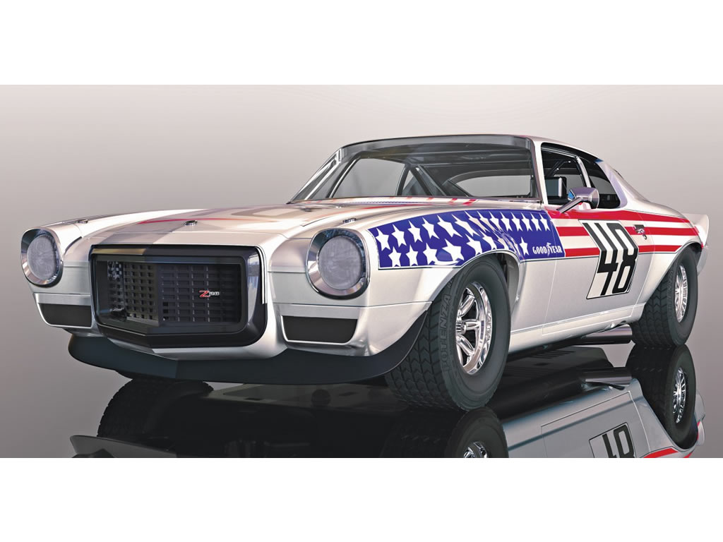 Chevrolet Camaro 1970 Stars & Stripes N°48 - H4043 - SuperSlot DPR 132 – Image 4