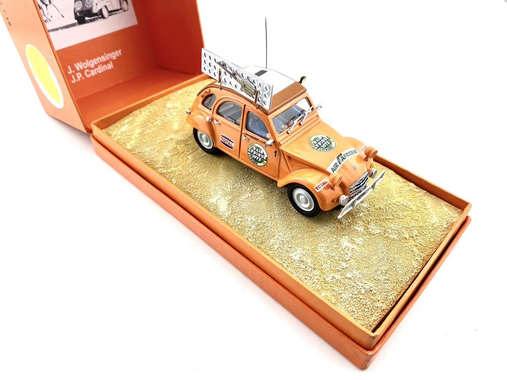 Citroën 2CV Raid Afrique 1973 - HCP201 - HobbyClassic - EL 50 Exemplaires – Image 2