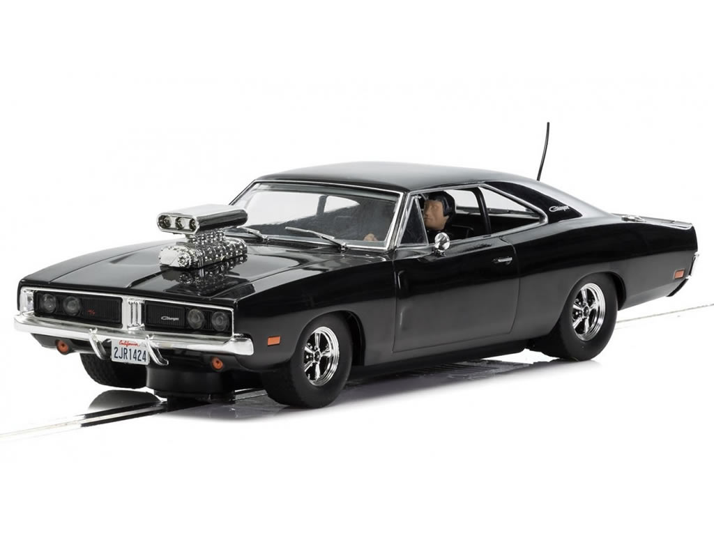 Dodge Charger Black - C3936 - Scalextric DPR 132