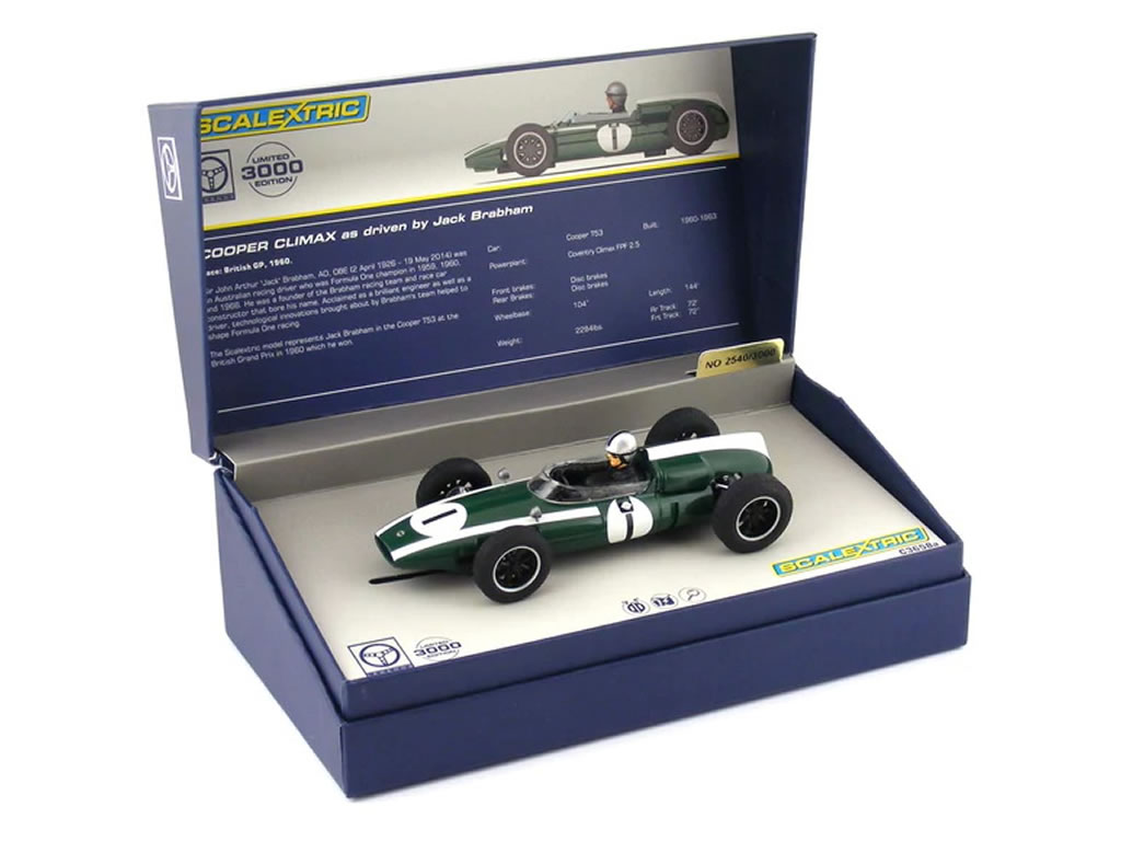 F1 Cooper Climax T53 N°1 - C3658A - Scalextric Analogique - EL 3000 Exemplaires – Image 2