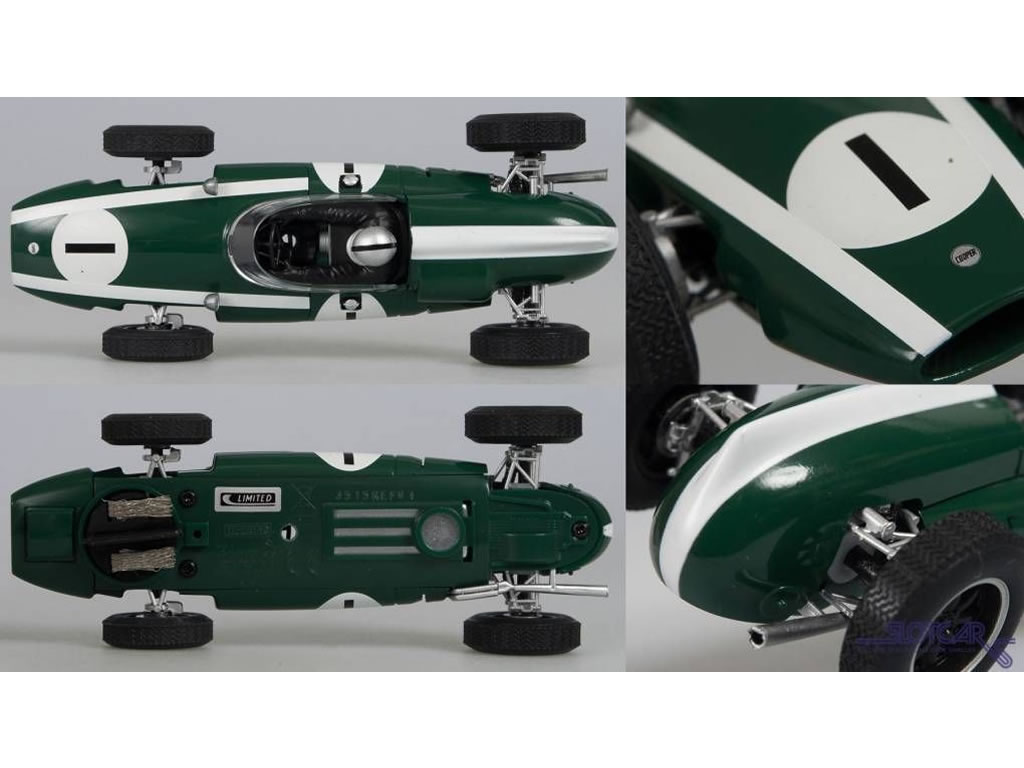 F1 Cooper Climax T53 N°1 - C3658A - Scalextric Analogique - EL 3000 Exemplaires – Image 4
