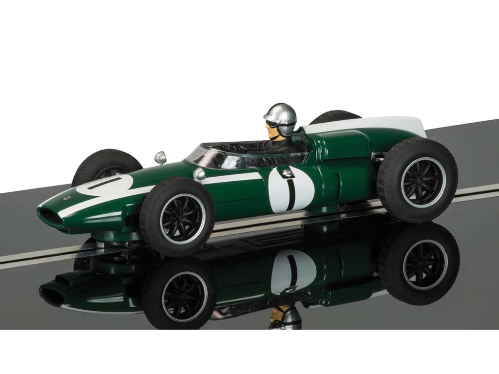 F1 Cooper Climax T53 N°1 - C3658A - Scalextric Analogique - EL 3000 Exemplaires