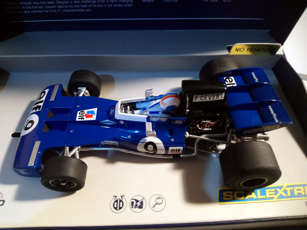 F1 Ford Cosworth DFV N°9 TYRELL 002 - C3759A - Scalextric Analogique - EL 5000 Exemplaires – Image 3