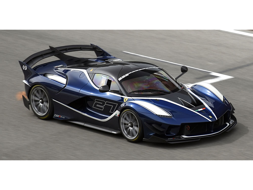 Ferrari FXX K Evoluzione N°27 Bleu - 30947 - Carrera Digital 132 – Image 8