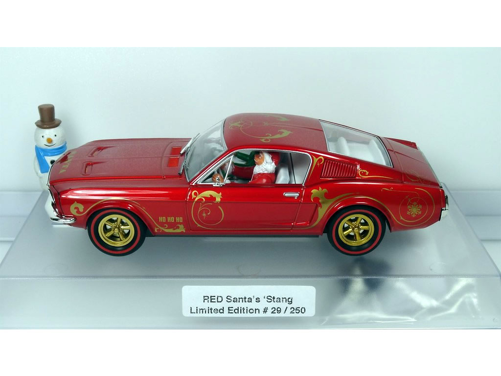 Ford Mustang 390 GT Santa's 'Stang, Candy Cane Red 2018-P074 - Pioneer DPR 132 - EL 250 Exemplaires – Image 8