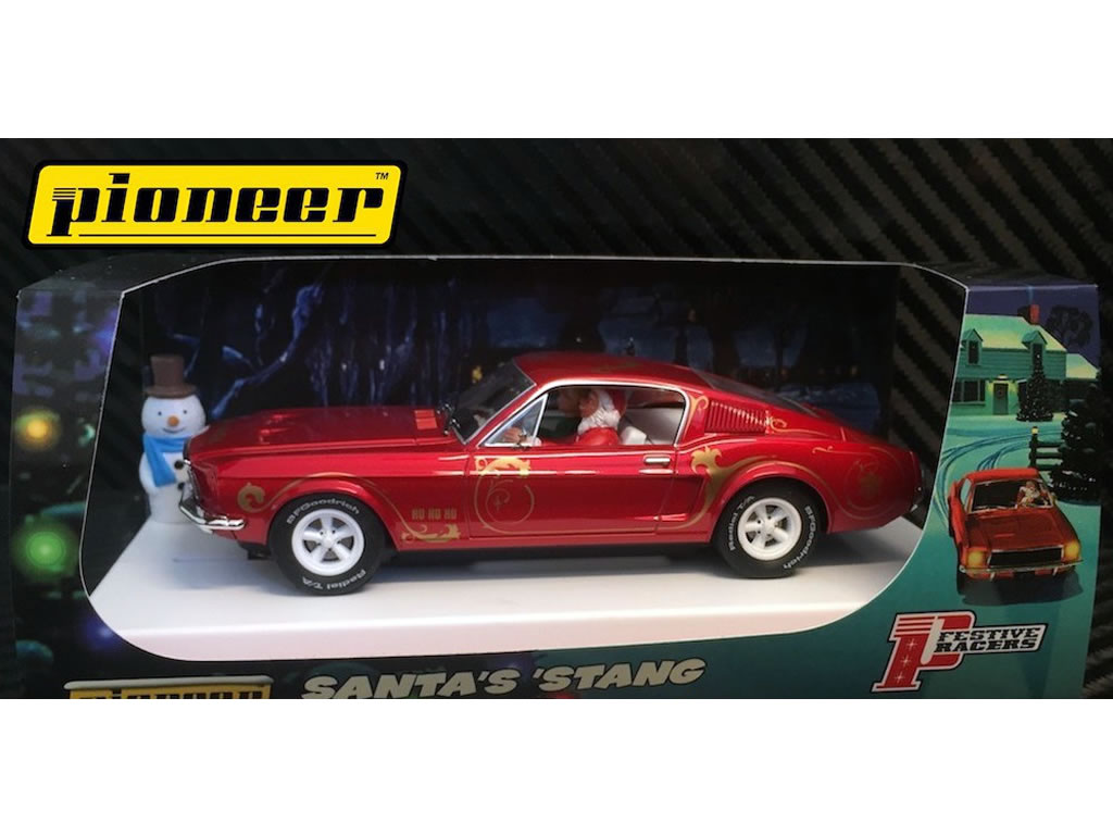 Ford Mustang 390 GT Santa's 'Stang, Red 2017 - P037 - Pioneer DPR 132 – Image 2