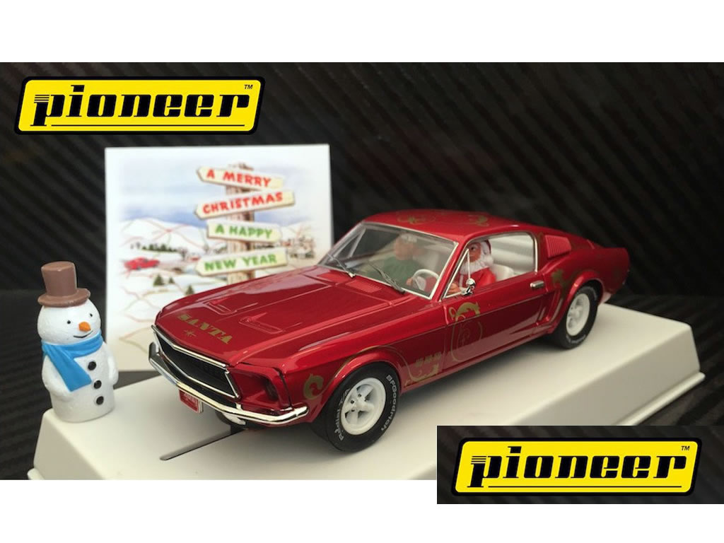 Ford Mustang 390 GT Santa's 'Stang, Red 2017 - P037 - Pioneer DPR 132