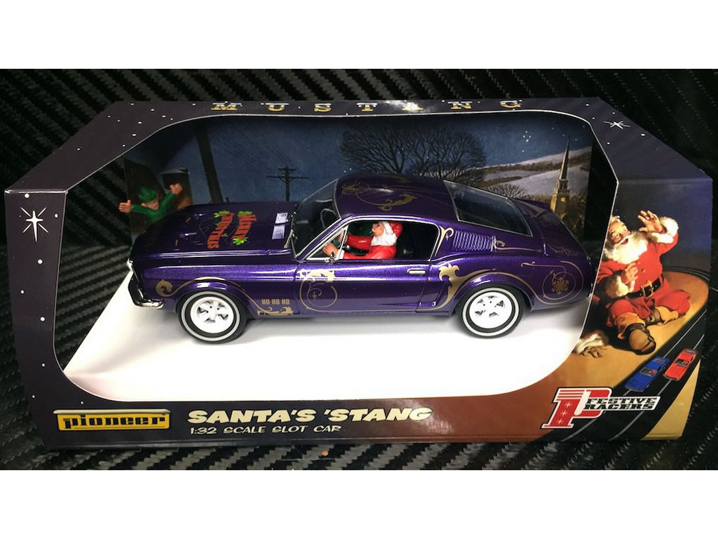 Ford Mustang 390 GT Santa's 'Stang, Sugarplum Purple 2018 - P073 - Pioneer DPR 132 - EL 210 Exemplaires – Image 2