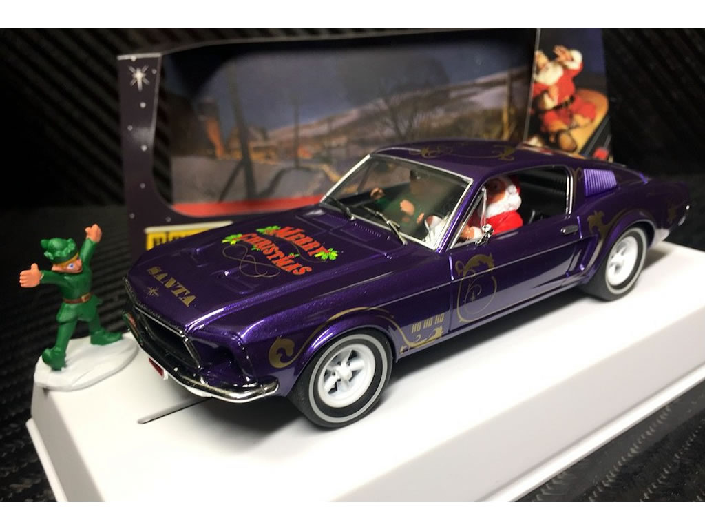 Ford Mustang 390 GT Santa's 'Stang, Sugarplum Purple 2018 - P073 - Pioneer DPR 132 - EL 210 Exemplaires