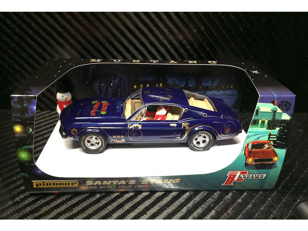 Ford Mustang 390 GT Santa's 'Stang, Tinsel Blue 2018 - P072 - Pioneer DPR 132 - EL 220 Exemplaires – Image 2