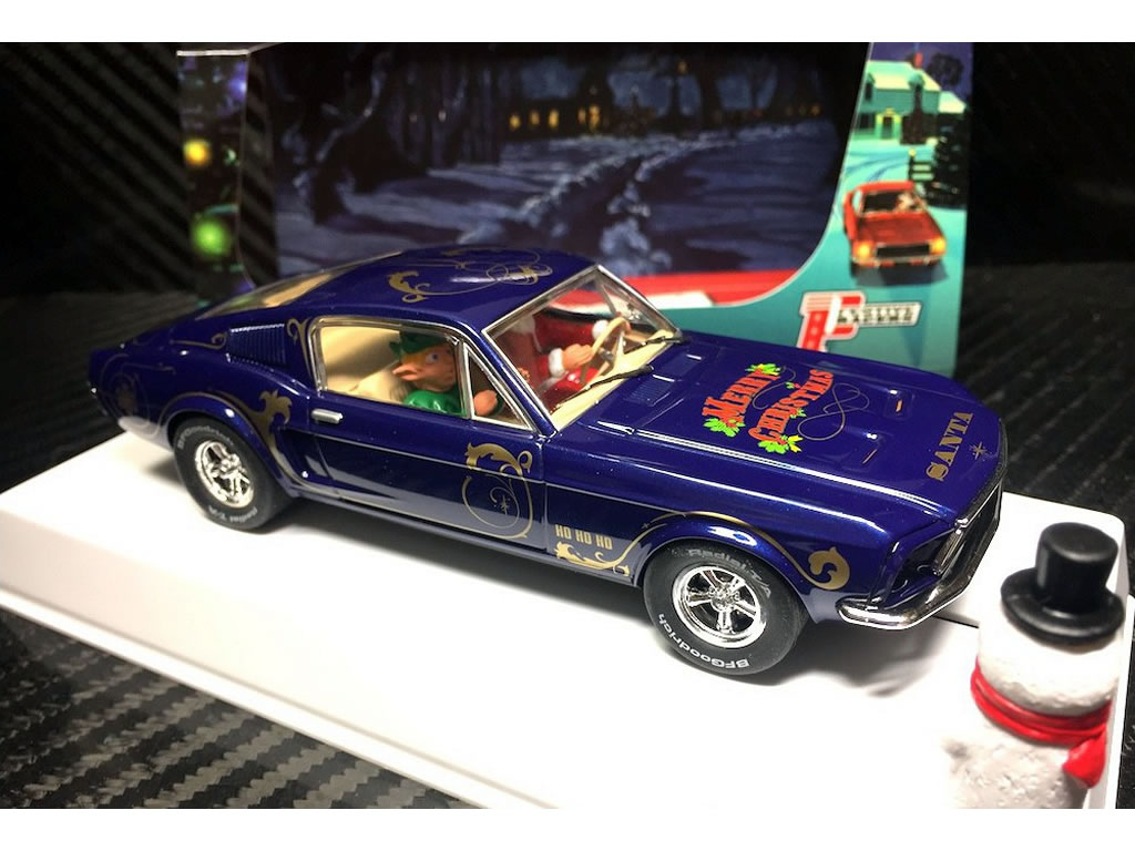 Ford Mustang 390 GT Santa's 'Stang, Tinsel Blue 2018 - P072 - Pioneer DPR 132 - EL 220 Exemplaires – Image 3