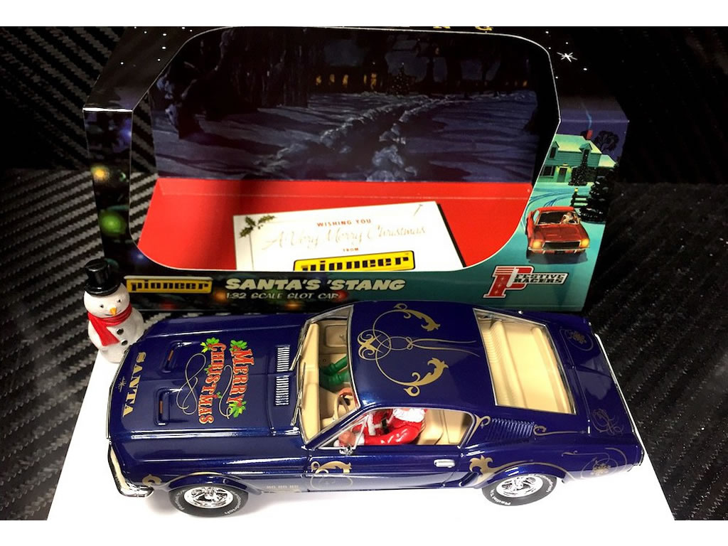 Ford Mustang 390 GT Santa's 'Stang, Tinsel Blue 2018 - P072 - Pioneer DPR 132 - EL 220 Exemplaires – Image 4