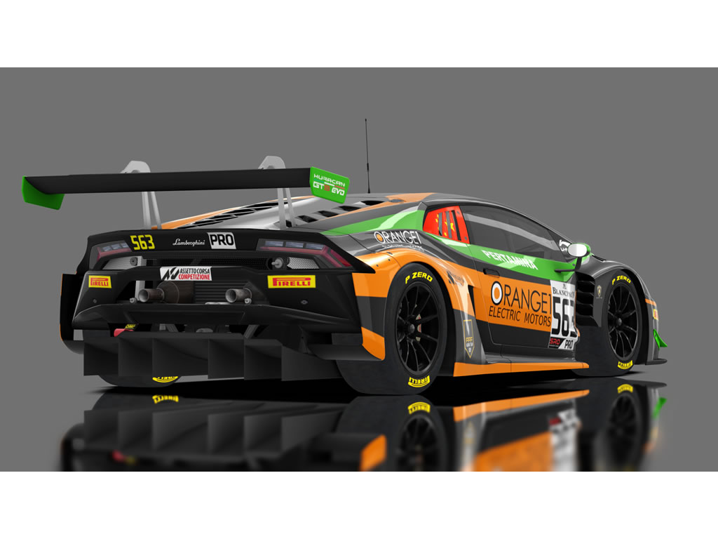 Lamborghini Huracán Orange FFF Racing N°563 - 30914 - Carrera Digital 132 – Image 4