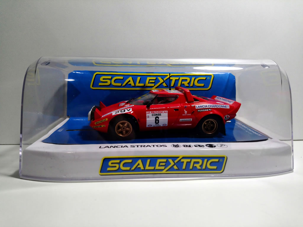 Lancia Stratos Tour de Corse Rally de France 1975 N°6 - C3930 - Scalextric Analogique – Image 2