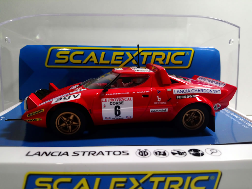 Lancia Stratos Tour de Corse Rally de France 1975 N°6 - C3930 - Scalextric Analogique – Image 3