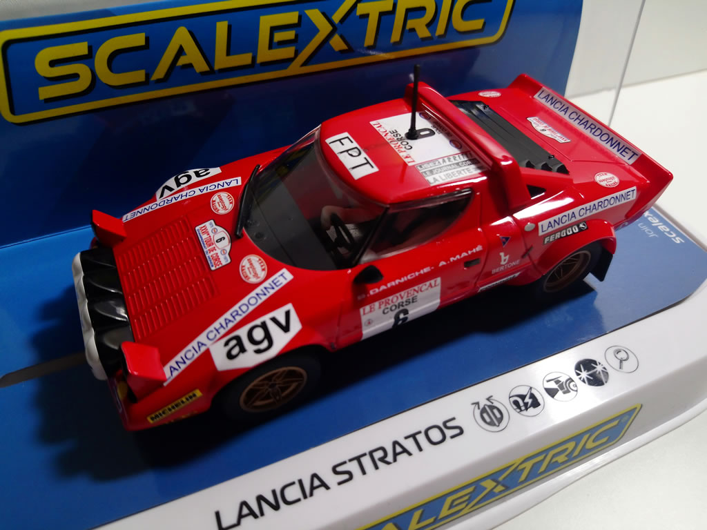 Lancia Stratos Tour de Corse Rally de France 1975 N°6 - C3930 - Scalextric Analogique – Image 6