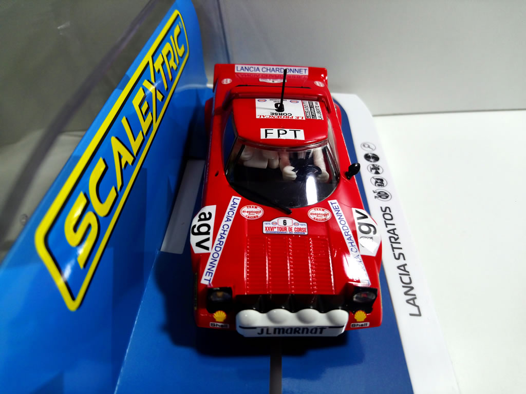 Lancia Stratos Tour de Corse Rally de France 1975 N°6 - C3930 - Scalextric Analogique – Image 7