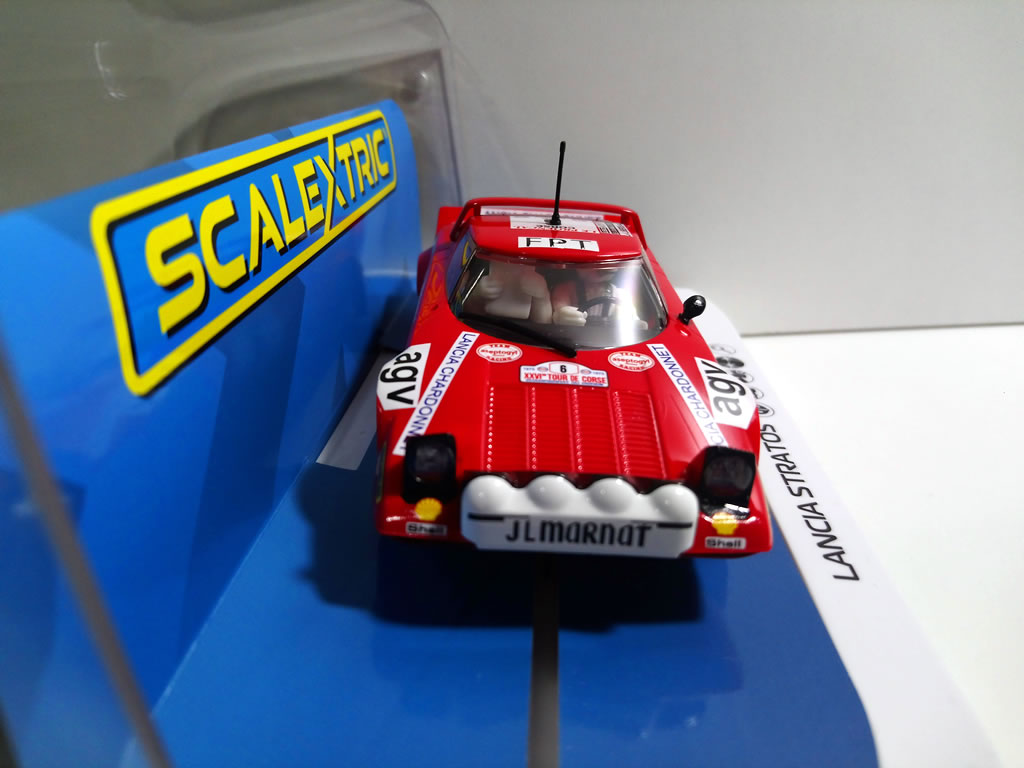 Lancia Stratos Tour de Corse Rally de France 1975 N°6 - C3930 - Scalextric Analogique – Image 8