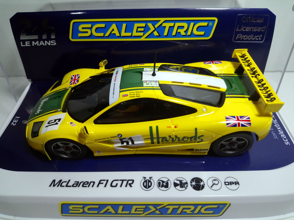 McLaren F1 GTR Le Mans 1995 N°51 Harrods - C4026 - Scalextric DPR 132 – Image 5