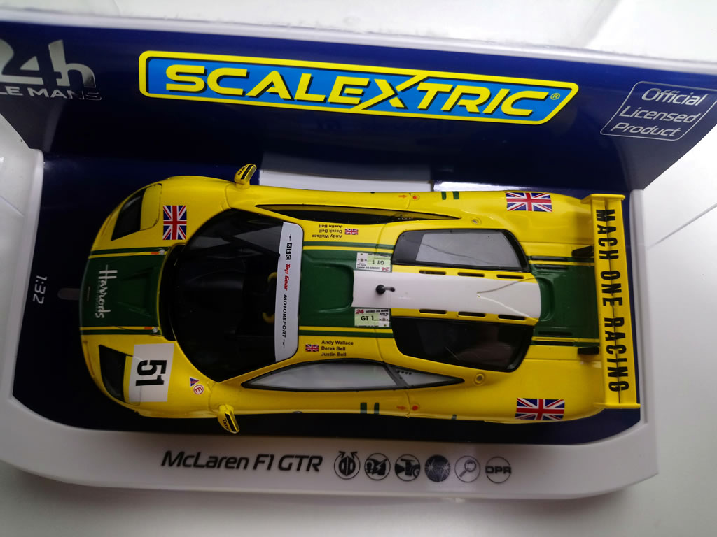 McLaren F1 GTR Le Mans 1995 N°51 Harrods - C4026 - Scalextric DPR 132 – Image 6