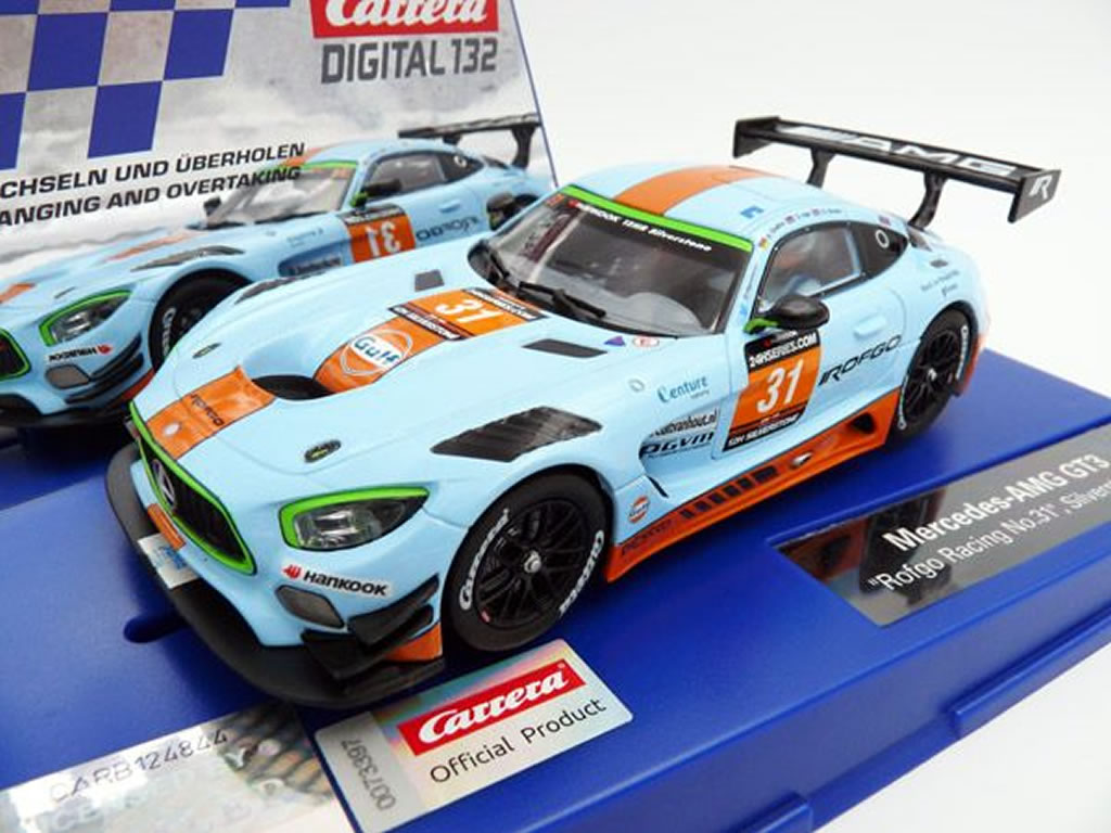 Mercedes AMG GT3 Rofgo Racing N°31 Silverstone 12h - 30870 - Carrera Digital 132 – Image 5