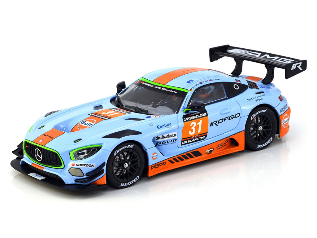 Mercedes AMG GT3 Rofgo Racing N°31 Silverstone 12h - 30870 - Carrera Digital 132