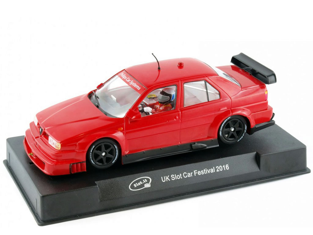 Alfa Romeo 155 V6 Ti UK Slot Car Festival 2016 - SC35a - Slot.it Convertible - EL 250 – Image 3