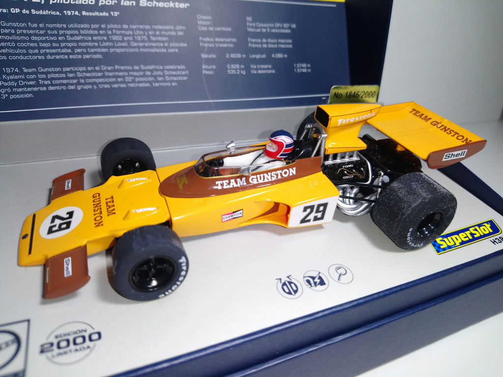F1 Lotus 72 Gunston 1974 N°29 Ian Scheckter - H3833a - Superslot Analogique - EL 2000 Exemplaires – Image 6