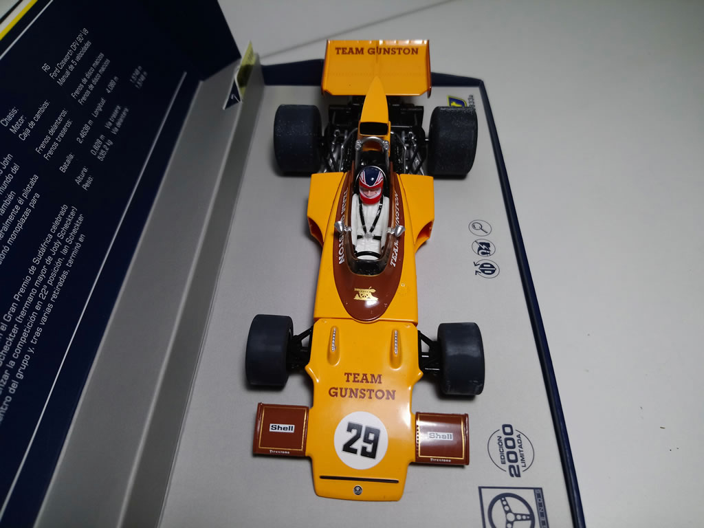 F1 Lotus 72 Gunston 1974 N°29 Ian Scheckter - H3833a - Superslot Analogique - EL 2000 Exemplaires – Image 7