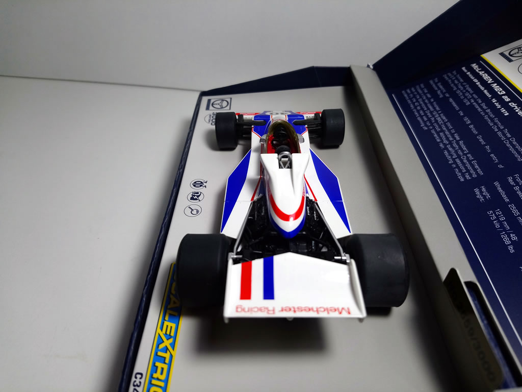 F1 McLaren M23 British GP 1978 N°40 - C3414a - Scalextric Analogique - EL 3000 Exemplaires – Image 10