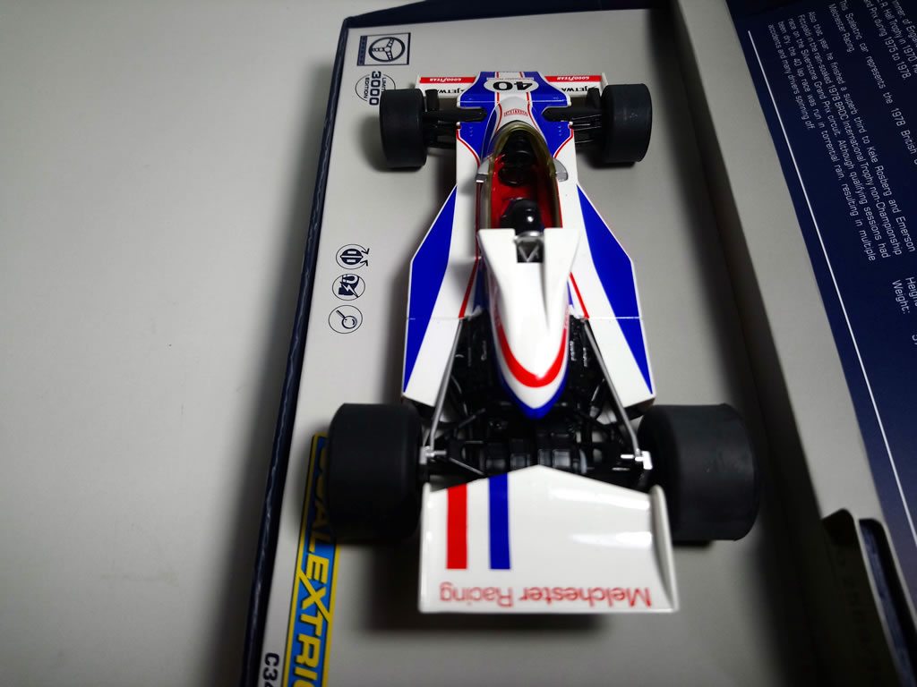 F1 McLaren M23 British GP 1978 N°40 - C3414a - Scalextric Analogique - EL 3000 Exemplaires – Image 11