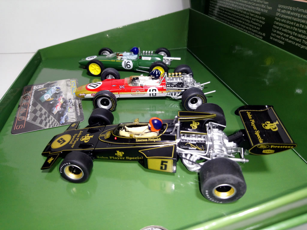 F1 The Genius of Colin Chapman Team Lotus Triple Pack - C4184A - Scalextric Analogique - EL 1500 Exemplaires – Image 11