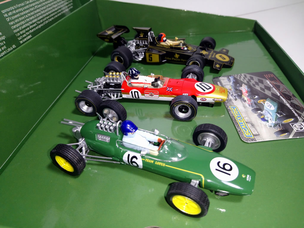 F1 The Genius of Colin Chapman Team Lotus Triple Pack - C4184A - Scalextric Analogique - EL 1500 Exemplaires – Image 15
