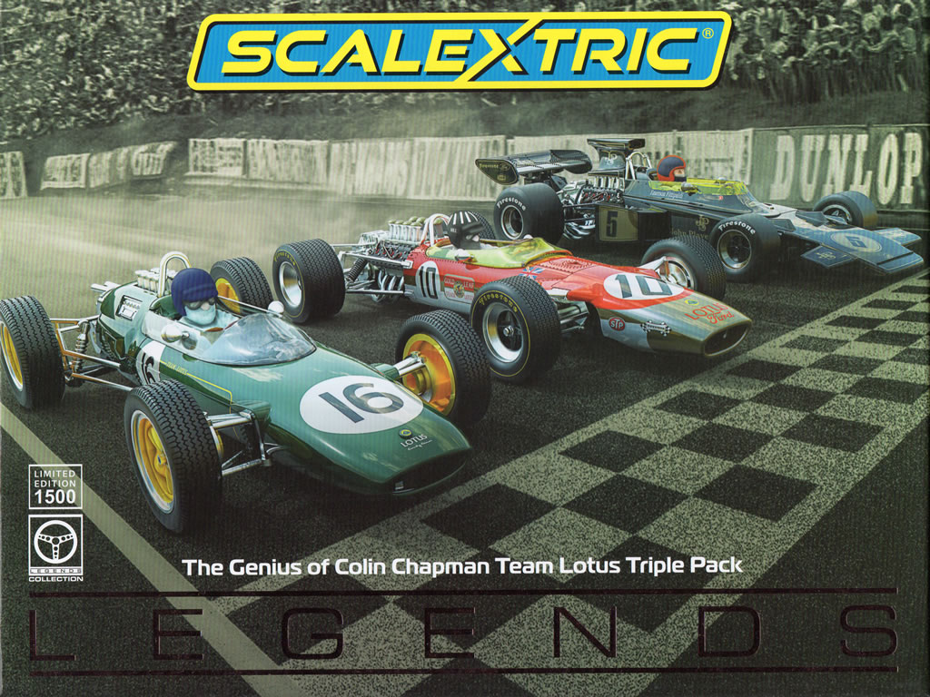 F1 The Genius of Colin Chapman Team Lotus Triple Pack - C4184A - Scalextric Analogique - EL 1500 Exemplaires – Image 24