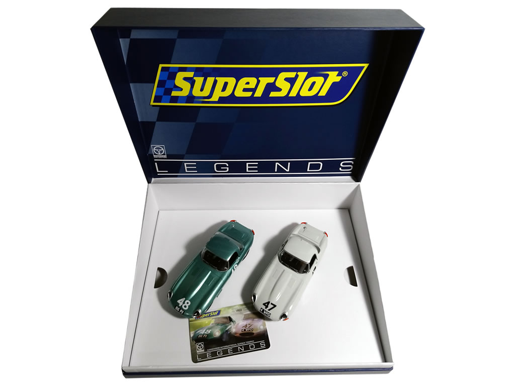 Jaguar E-type 1963 Twin Pack N°47 et N°48 - H3898A - Superslot DPR 132 - EL 2000 Exemplaires – Image 2