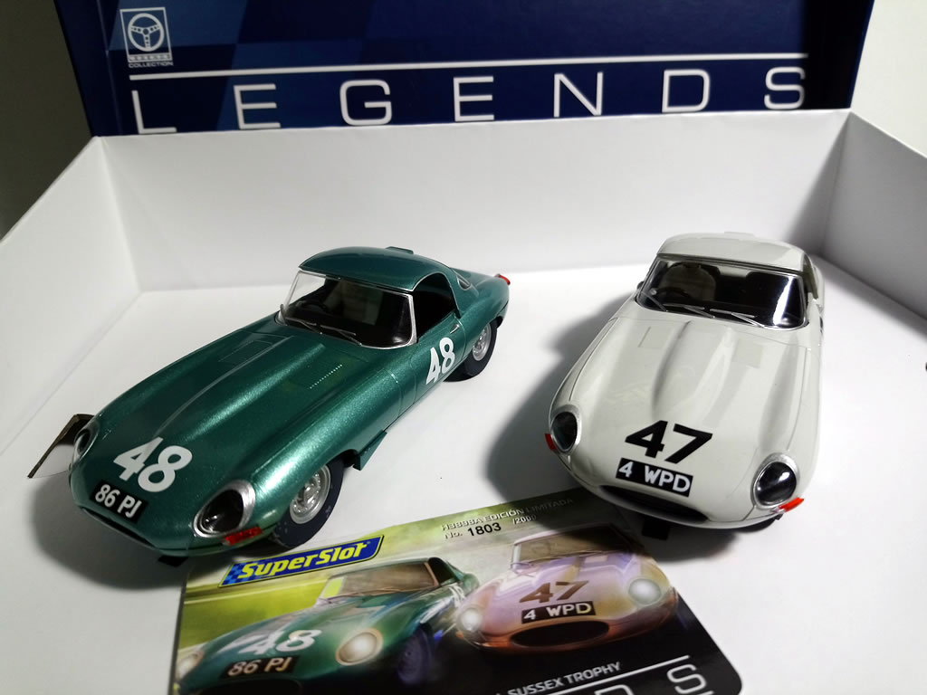 Jaguar E-type 1963 Twin Pack N°47 et N°48 - H3898A - Superslot DPR 132 - EL 2000 Exemplaires – Image 7