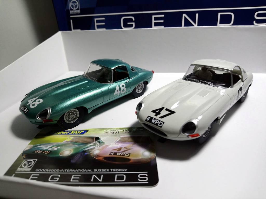 Jaguar E-type 1963 Twin Pack N°47 et N°48 - H3898A - Superslot DPR 132 - EL 2000 Exemplaires – Image 16