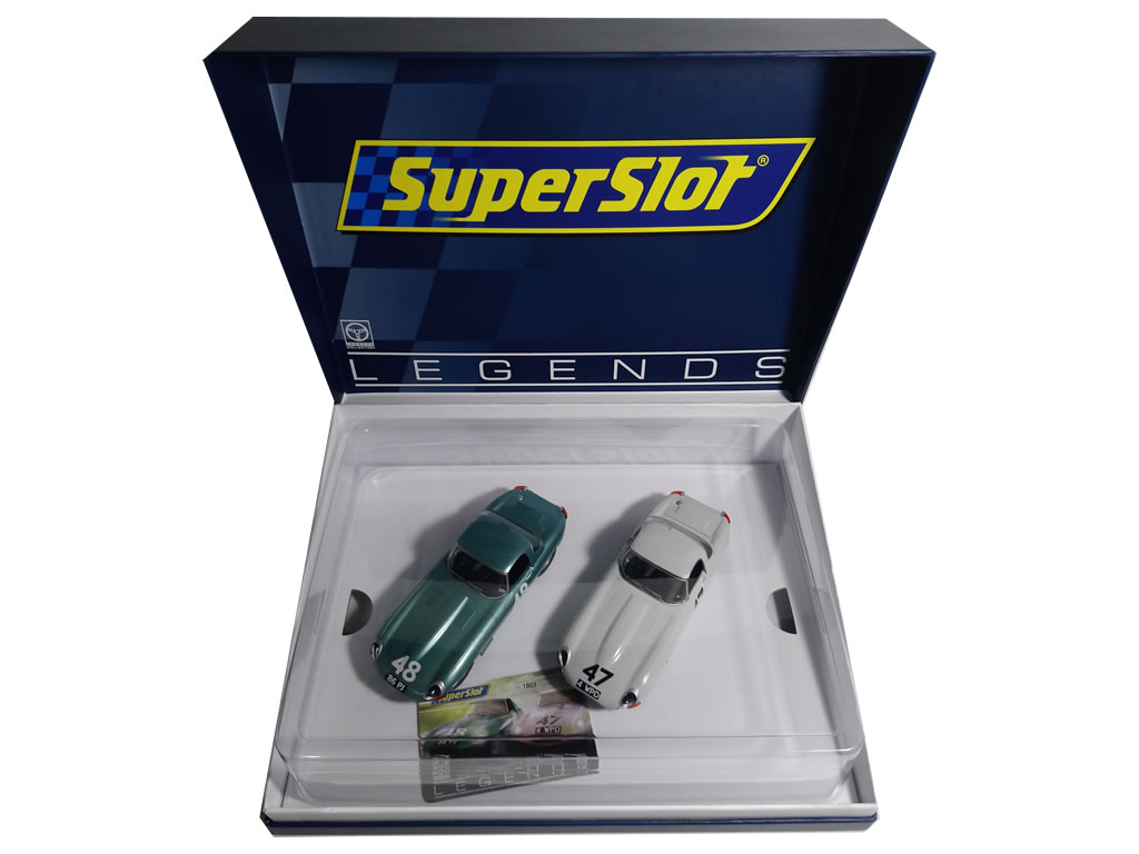 Jaguar E-type 1963 Twin Pack N°47 et N°48 - H3898A - Superslot DPR 132 - EL 2000 Exemplaires – Image 23