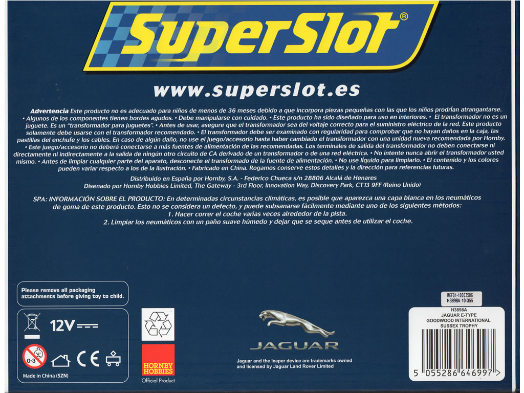 Jaguar E-type 1963 Twin Pack N°47 et N°48 - H3898A - Superslot DPR 132 - EL 2000 Exemplaires – Image 25
