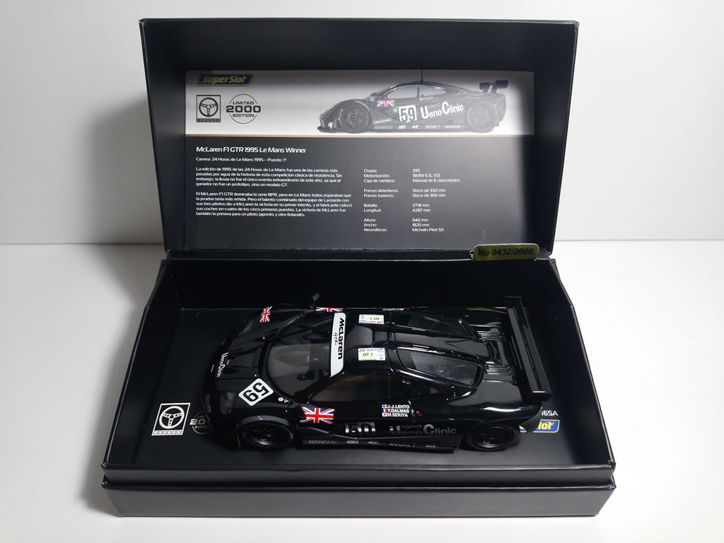 McLaren F1 GTR Le Mans 1995 N°59 Limited Edition - H3965A - Superslot DPR 132 - EL 2000 Exemplaires – Image 2