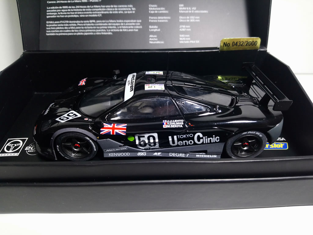 McLaren F1 GTR Le Mans 1995 N°59 Limited Edition - H3965A - Superslot DPR 132 - EL 2000 Exemplaires – Image 7