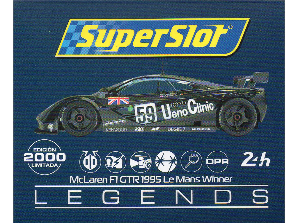McLaren F1 GTR Le Mans 1995 N°59 Limited Edition - H3965A - Superslot DPR 132 - EL 2000 Exemplaires – Image 14