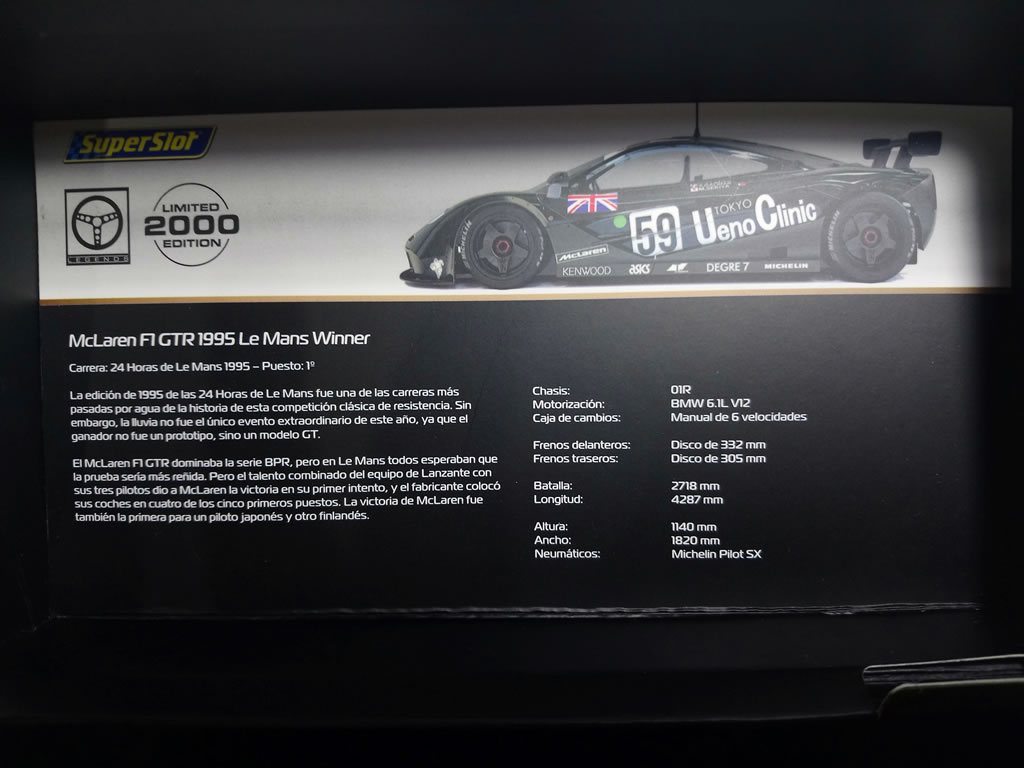 McLaren F1 GTR Le Mans 1995 N°59 Limited Edition - H3965A - Superslot DPR 132 - EL 2000 Exemplaires – Image 17