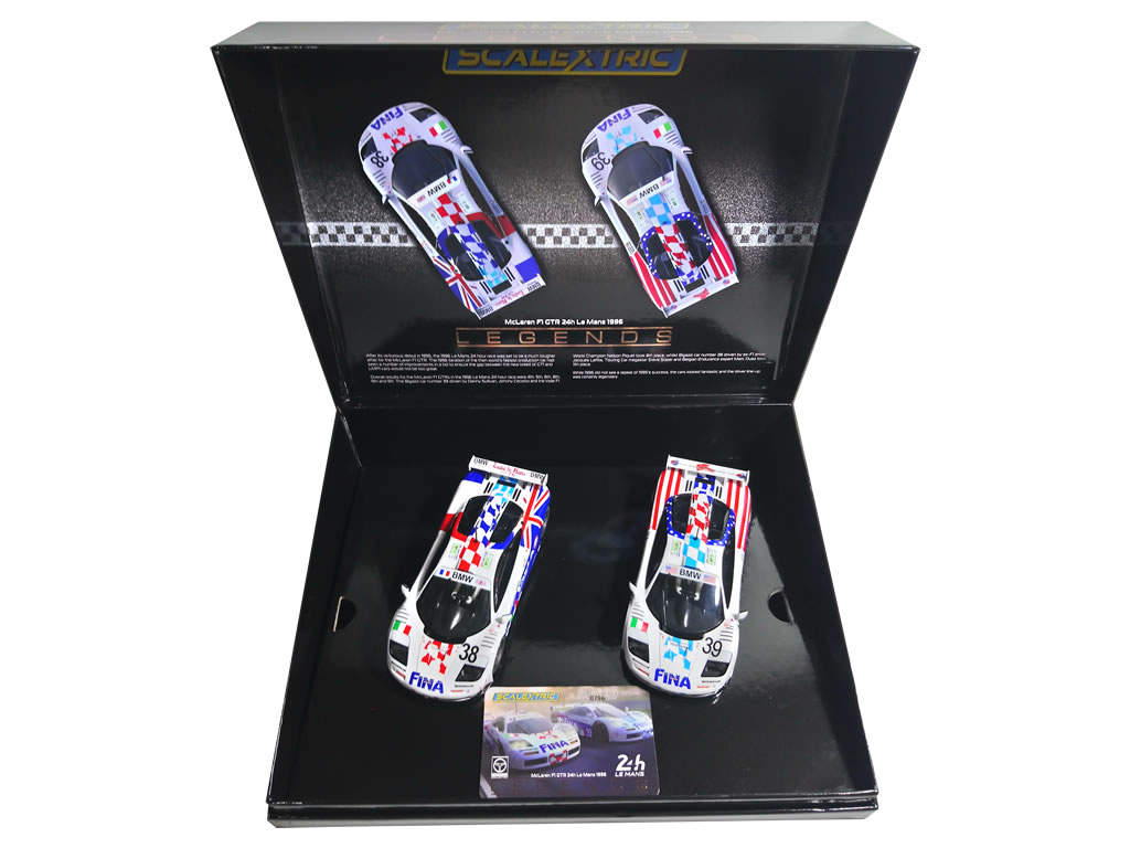 McLaren F1 GTR Le Mans 1996 Twin Pack N°38 et N°39 - C4012A - Scalextric DPR 132 - EL 2000 Exemplaires – Image 2