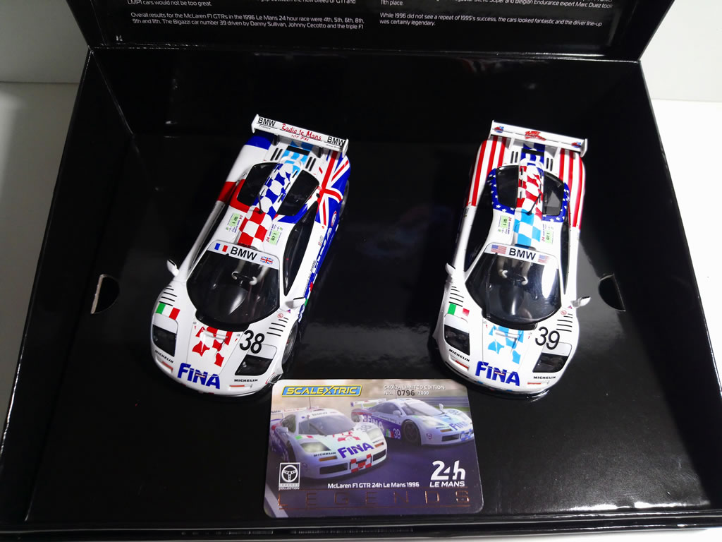 McLaren F1 GTR Le Mans 1996 Twin Pack N°38 et N°39 - C4012A - Scalextric DPR 132 - EL 2000 Exemplaires – Image 3
